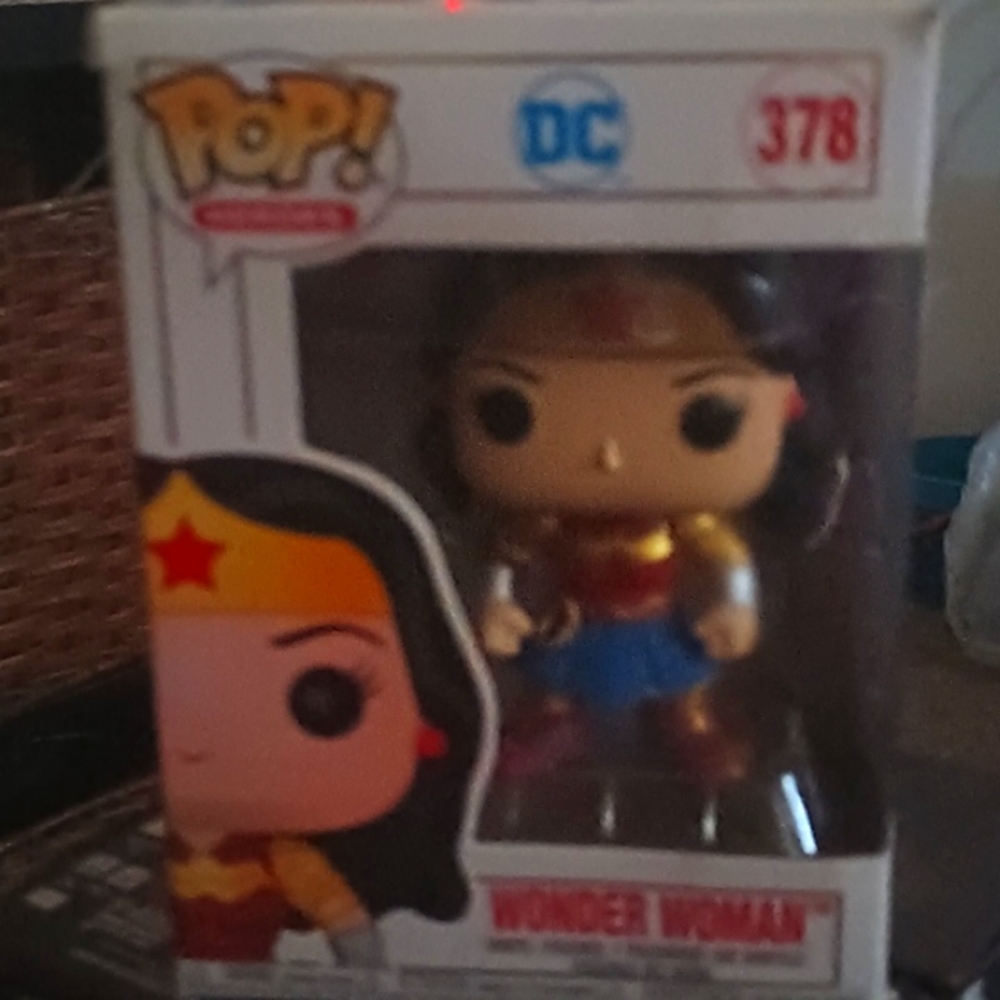 A Wonder Woman Funko pop